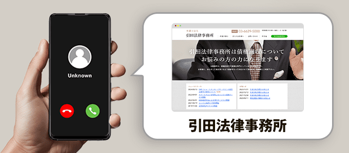 引田法律事務所の電話番号一覧